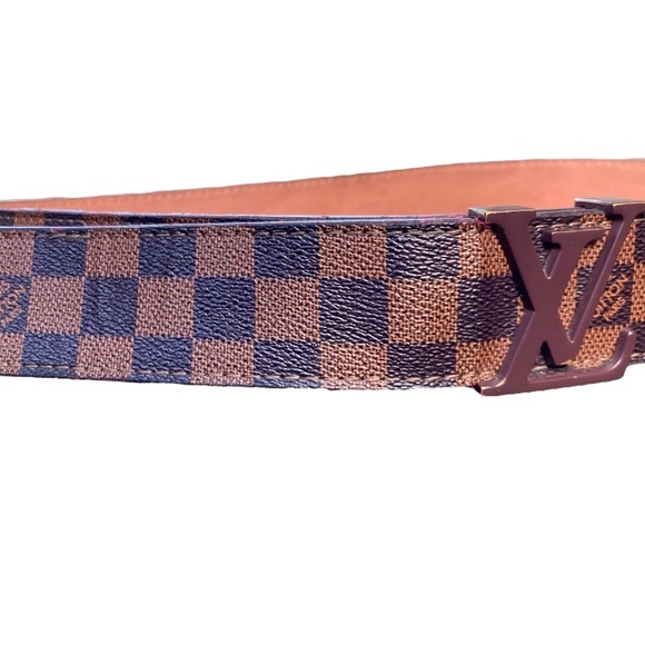 Louis Vuitton Checkerboard Belt Paris France 46/115 (S-1) - Picture 2 of 8